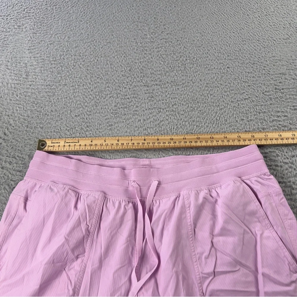 Lululemon Dance Studio Cargo Joggers Womens L Pink Relaxed Fit Mid Rise Active - Picture 4 of 8